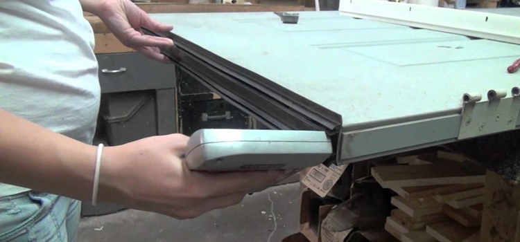 damaged steel door repair Winters